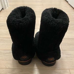 UGG Shearling Boots, Black